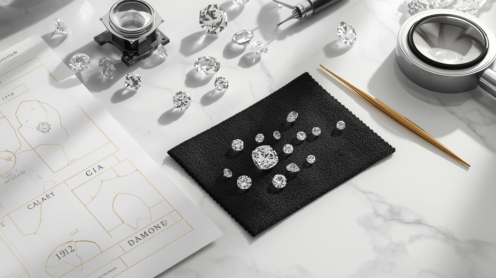 Определение качества бриллианта