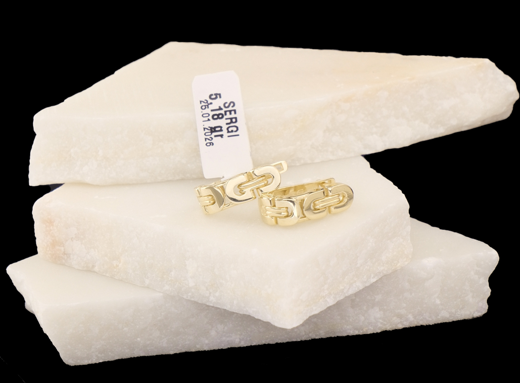 Серьги золотые