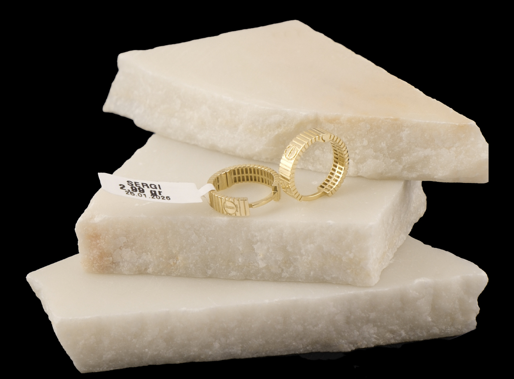 Серьги золотые